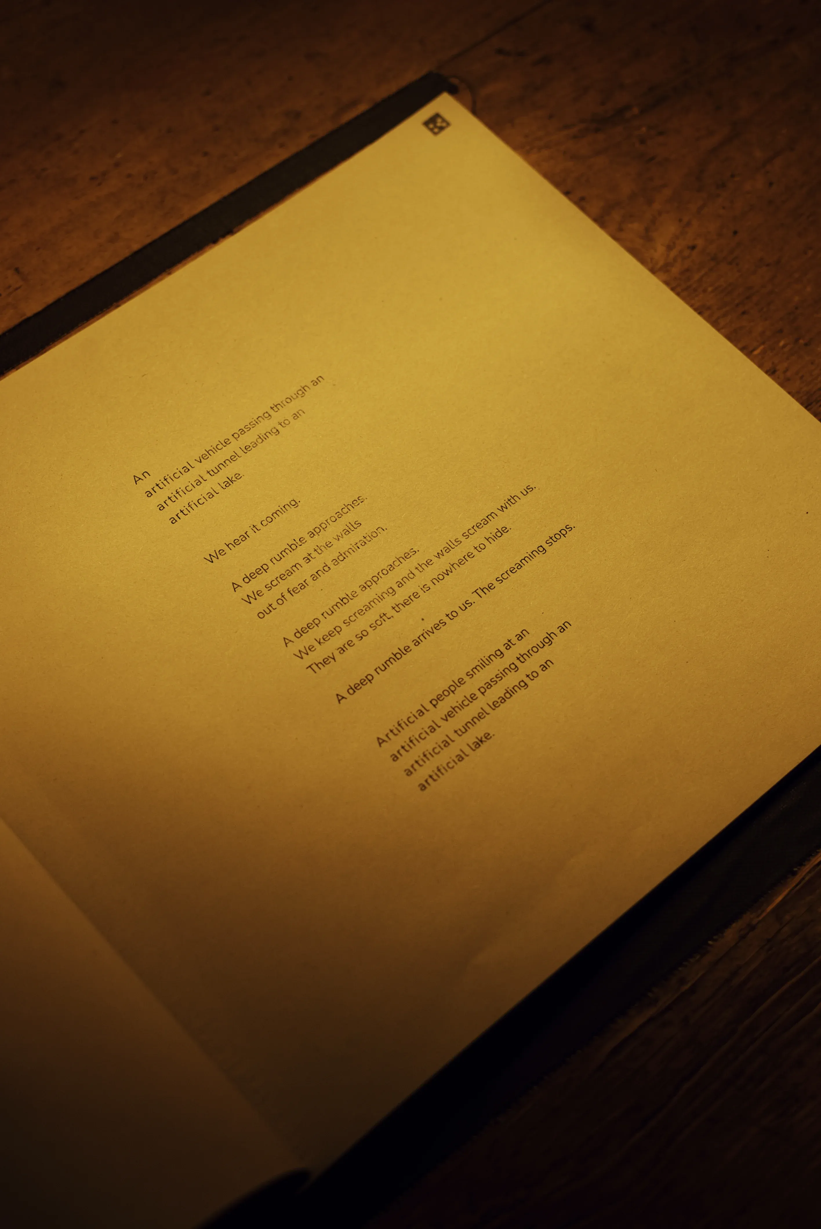 A page of a book.